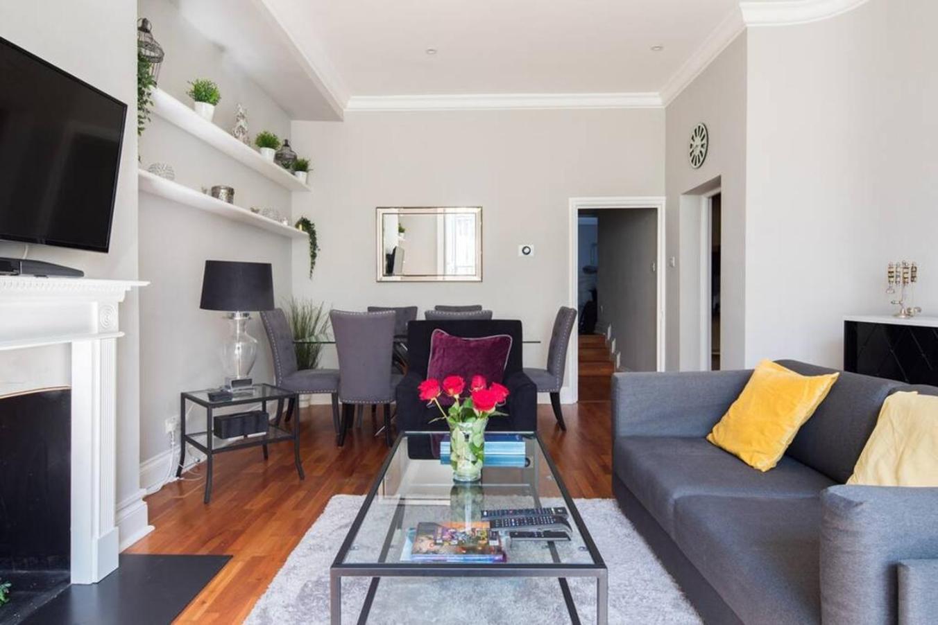 Steps From Hyde Park 2Br 2Bath Sleeps 6 Leilighet London Eksteriør bilde
