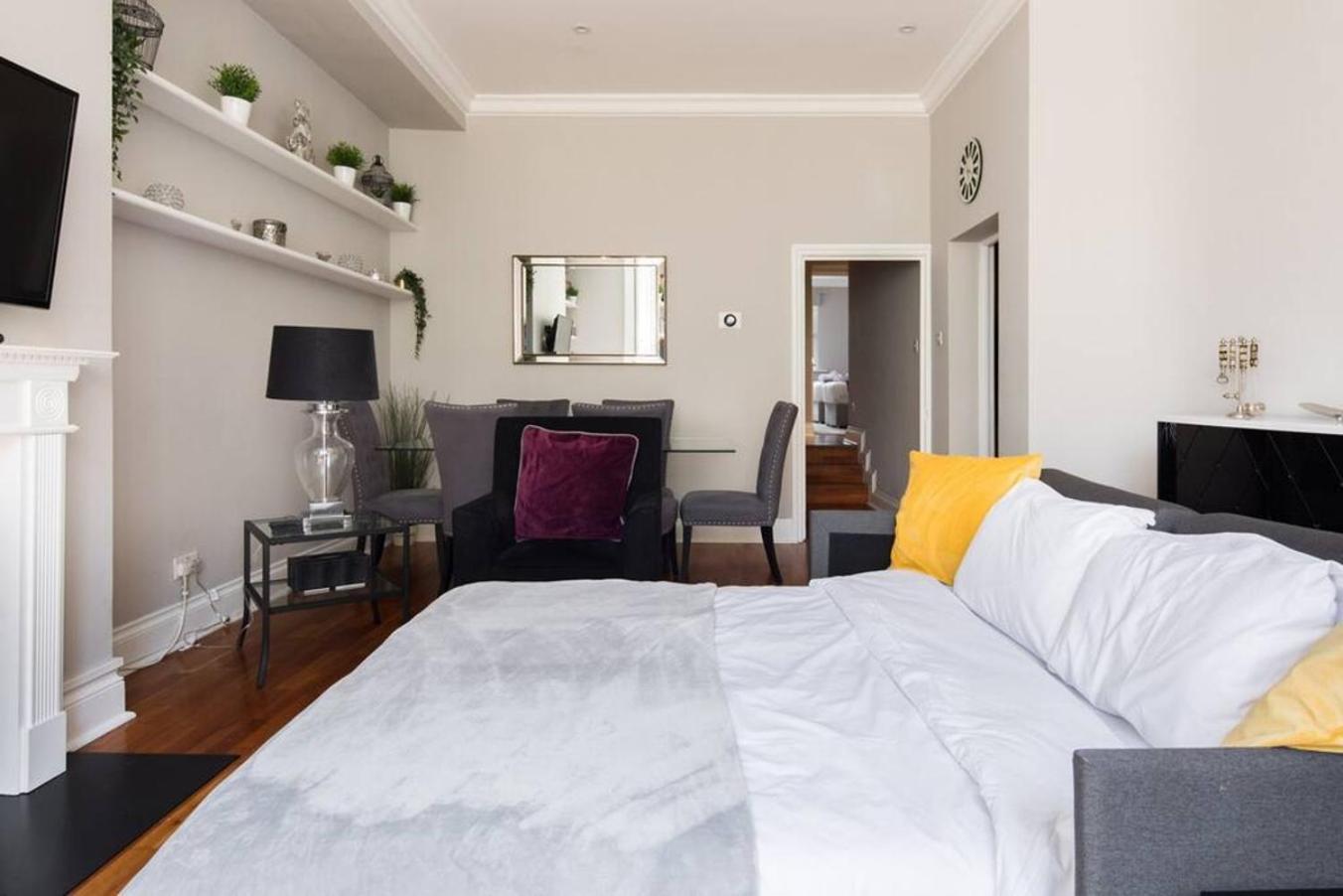 Steps From Hyde Park 2Br 2Bath Sleeps 6 Leilighet London Eksteriør bilde