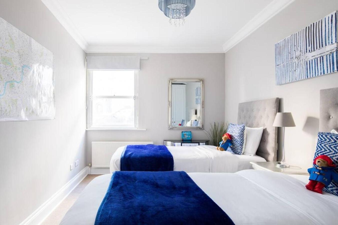 Steps From Hyde Park 2Br 2Bath Sleeps 6 Leilighet London Eksteriør bilde